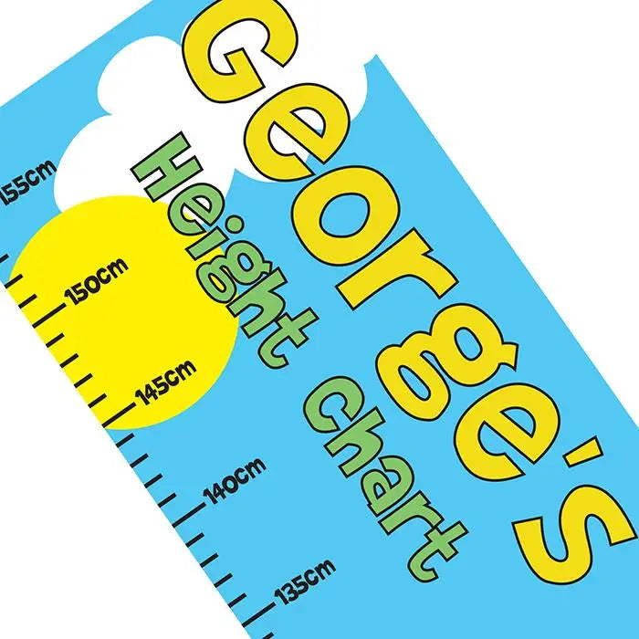Personalised Zoo Height Chart: 4 - Height Charts By Gift Moments