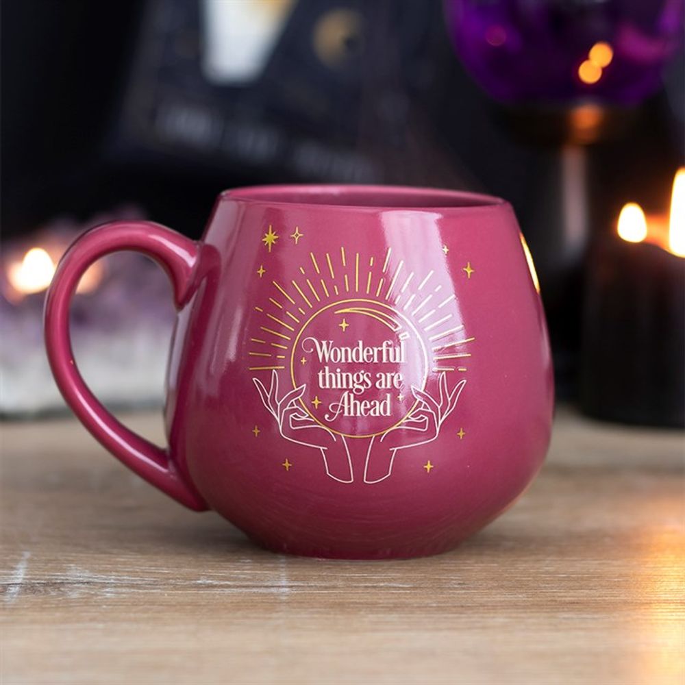 Pink Fortune Teller Colour Changing Mug: 4 - Mugs By Gift Moments