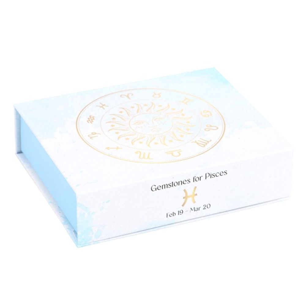 Pisces Crystal Tumblestone Set: 3 - By Gift Moments