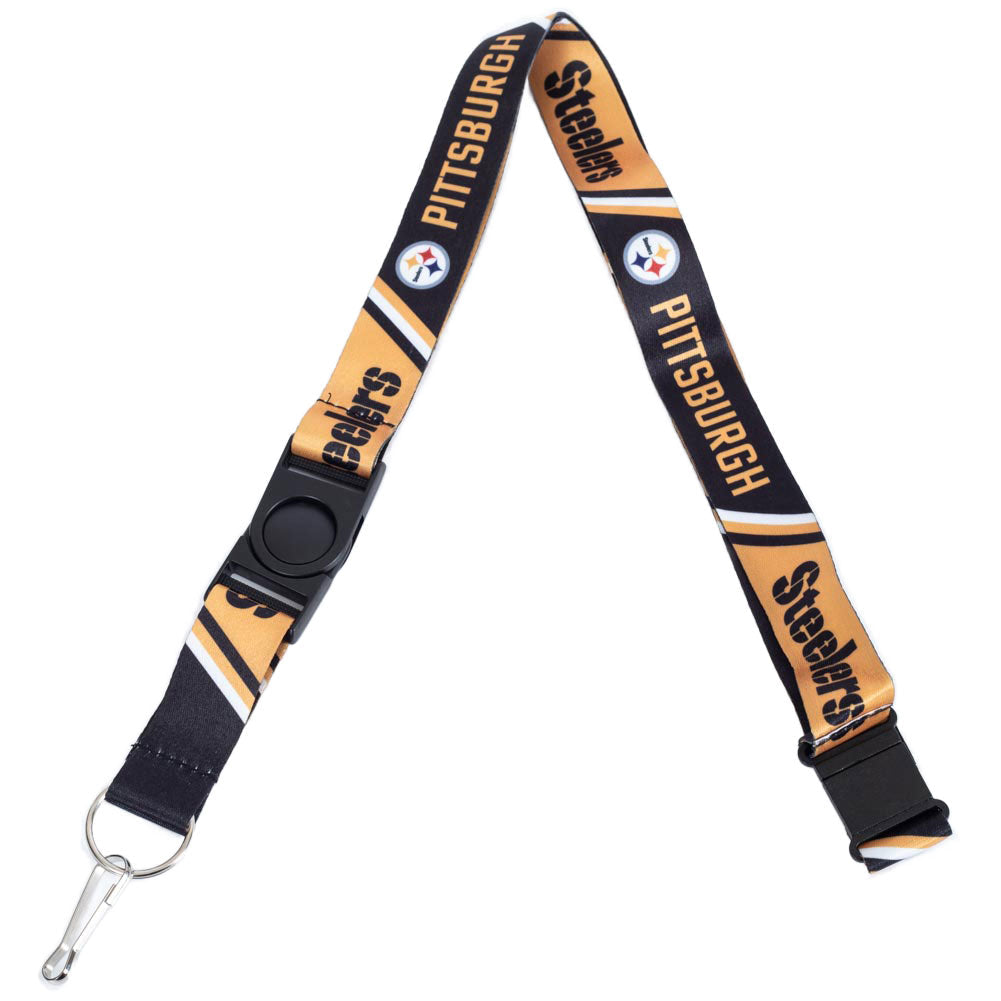 Pittsburgh Steelers Lanyard: 1 - Lanyards By American Sports