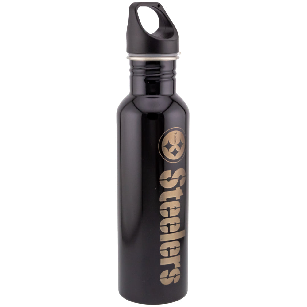 Pittsburgh Steelers Stainless Steel Water Bottle: 1 - Water Bottles By American Sports