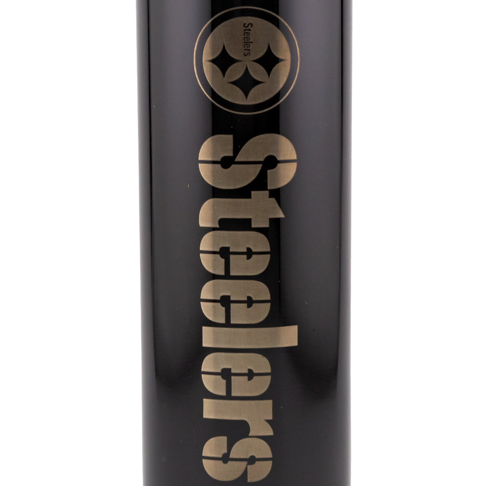 Pittsburgh Steelers Stainless Steel Water Bottle: 3 - Water Bottles By American Sports