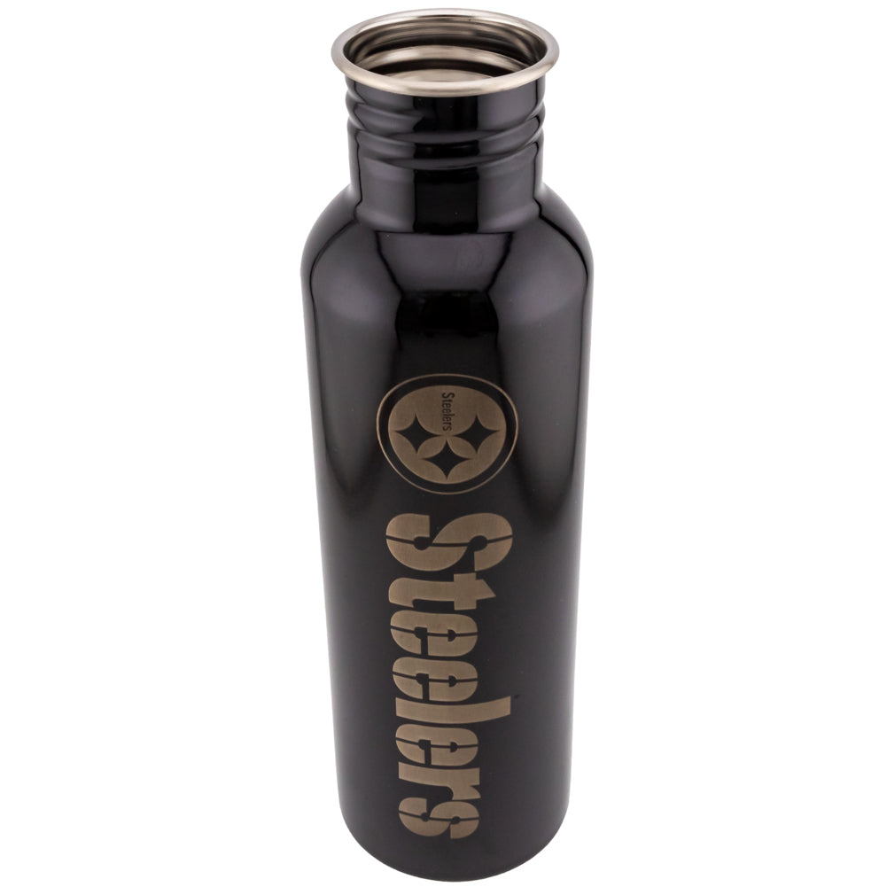 Pittsburgh Steelers Stainless Steel Water Bottle: 4 - Water Bottles By American Sports