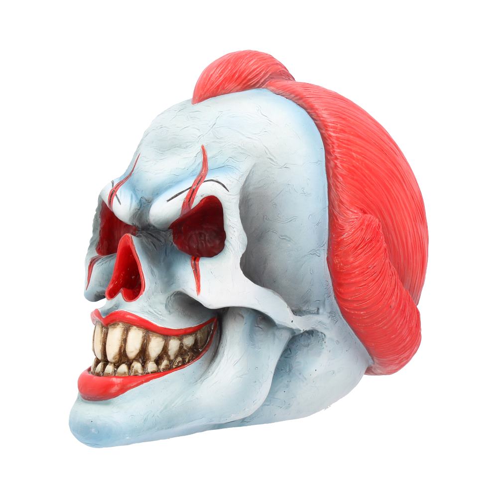 Play Time Skull Ornament Scary Horror Clown Head: 3 - Figurines Medium (15-29cm) By NN Designs