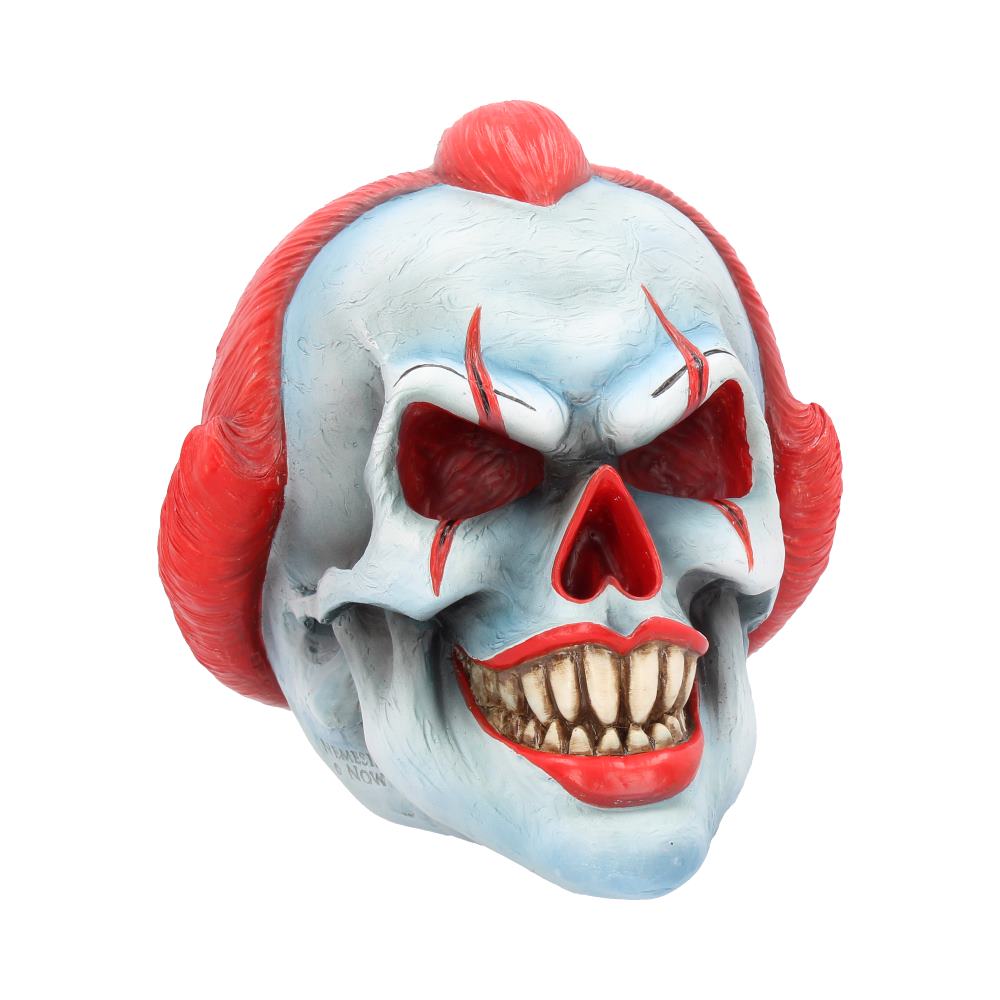 Play Time Skull Ornament Scary Horror Clown Head: 2 - Figurines Medium (15-29cm) By NN Designs