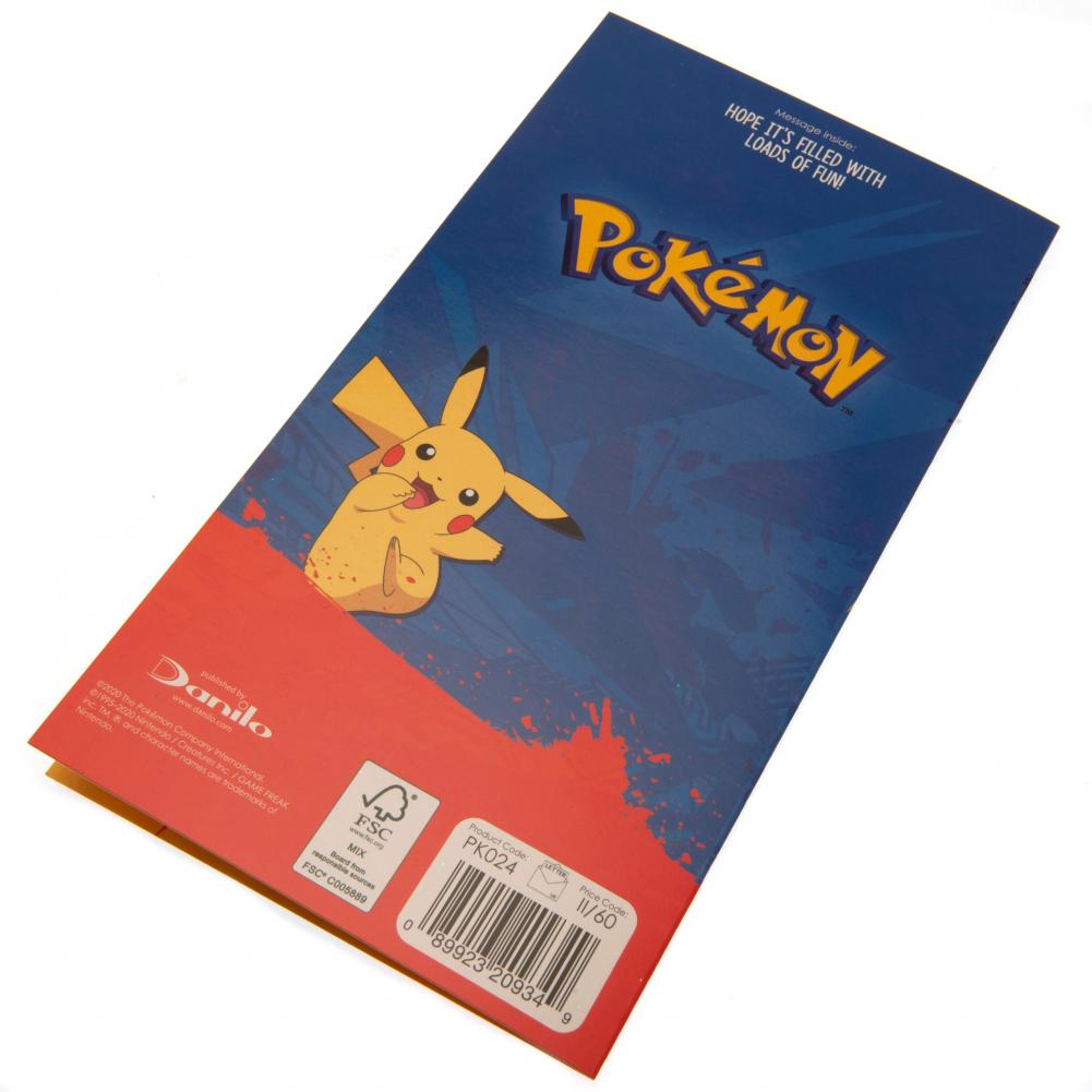 Pokemon Birthday Card Brother - Shop Greeting Cards At Gift Moments - 4