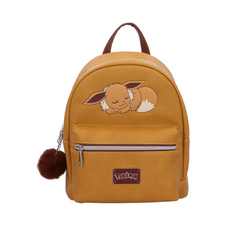 Pokémon Sleeping Eevee Backpack Brown: 2 - Bags By Pokemon