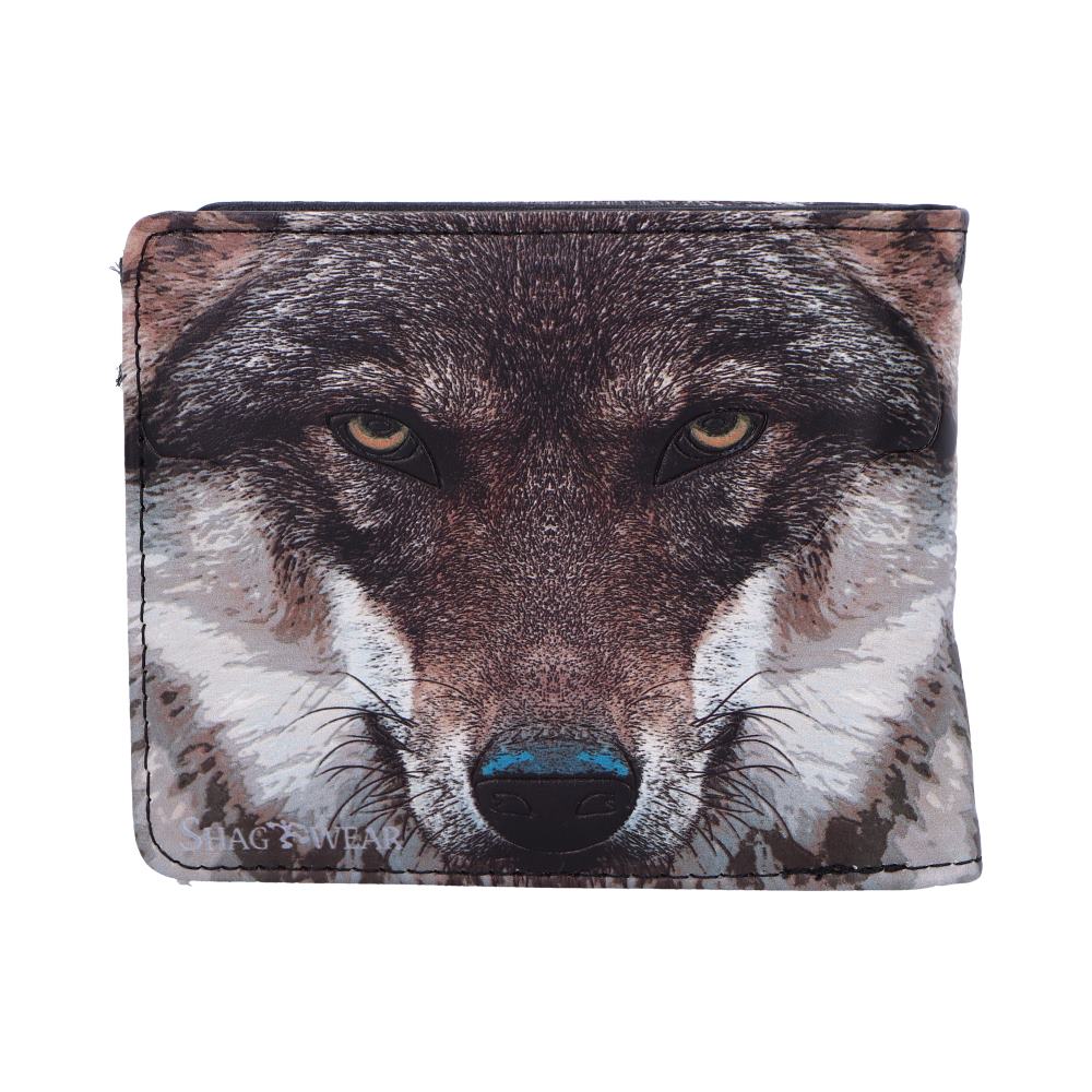 Portrait of a Wolf Embossed Wallet: 4 - Wallets By Gift Moments