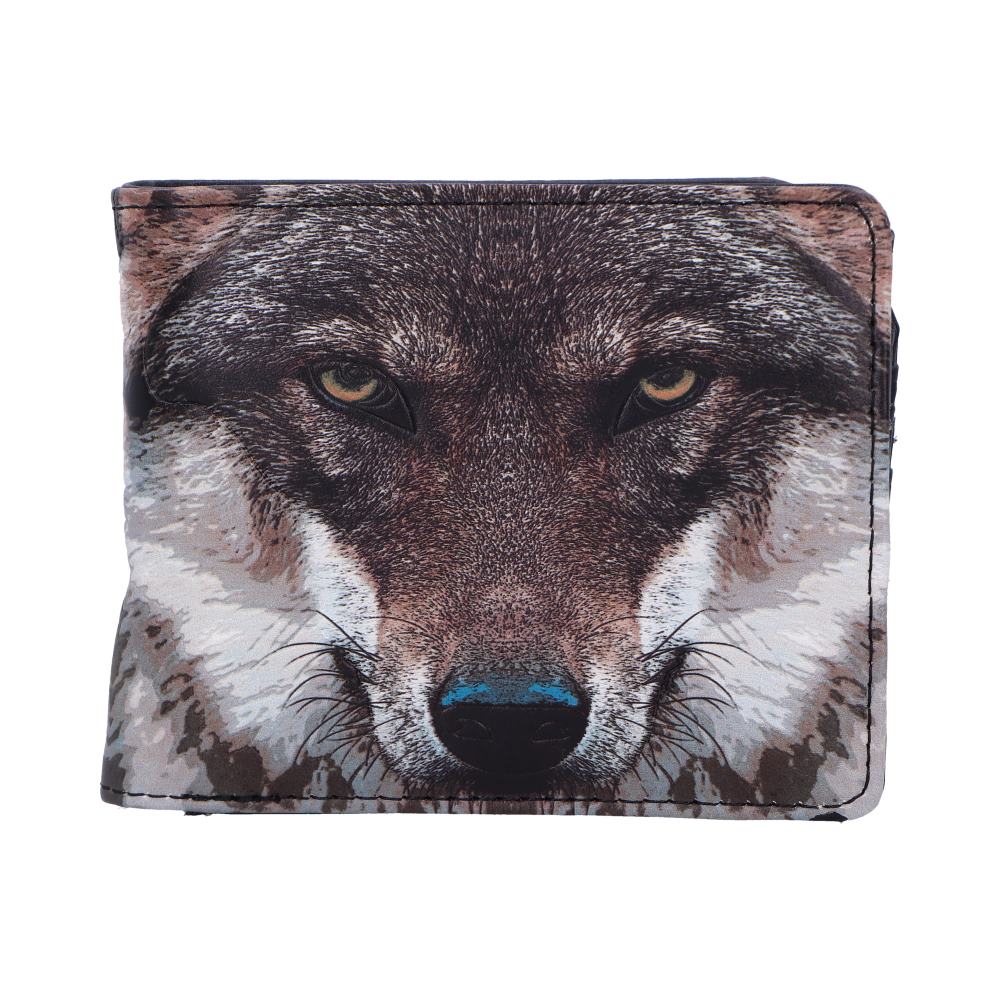 Portrait of a Wolf Embossed Wallet: 2 - Wallets By Gift Moments