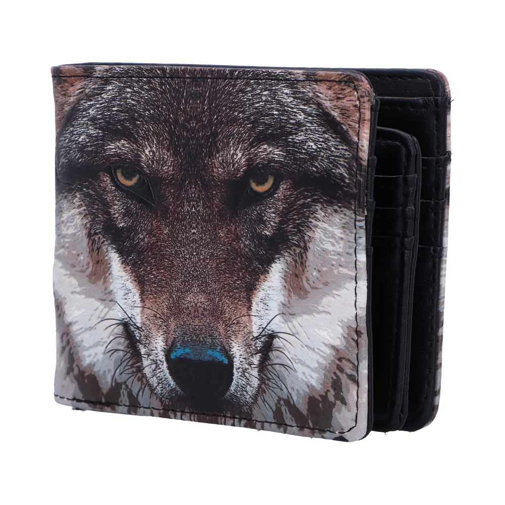 Portrait of a Wolf Embossed Wallet: 3 - Wallets By Gift Moments