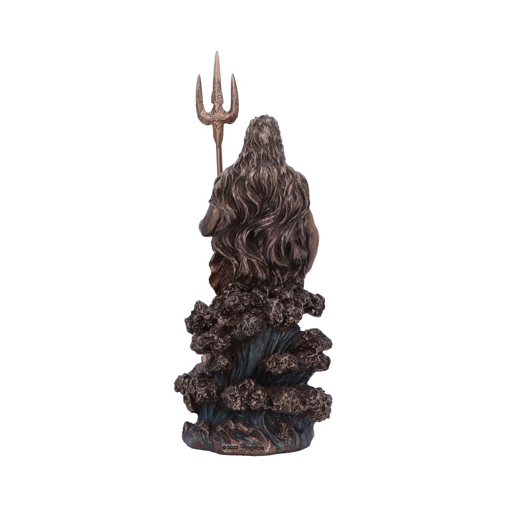 Poseidon God of the Sea Medium Bronze Figurine: 4 - Figures & Collectables By Gift Moments
