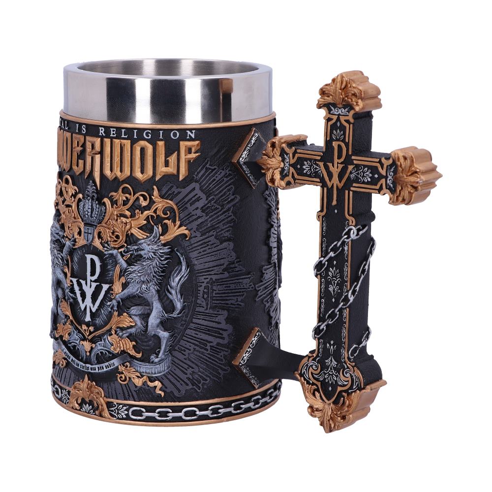 Powerwolf Metal is Religion Rock Band Tankard: 4 - Tankards By Powerwolf