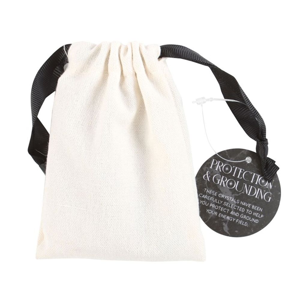 Protection & Grounding Healing Crystal Set: 5 - By Gift Moments