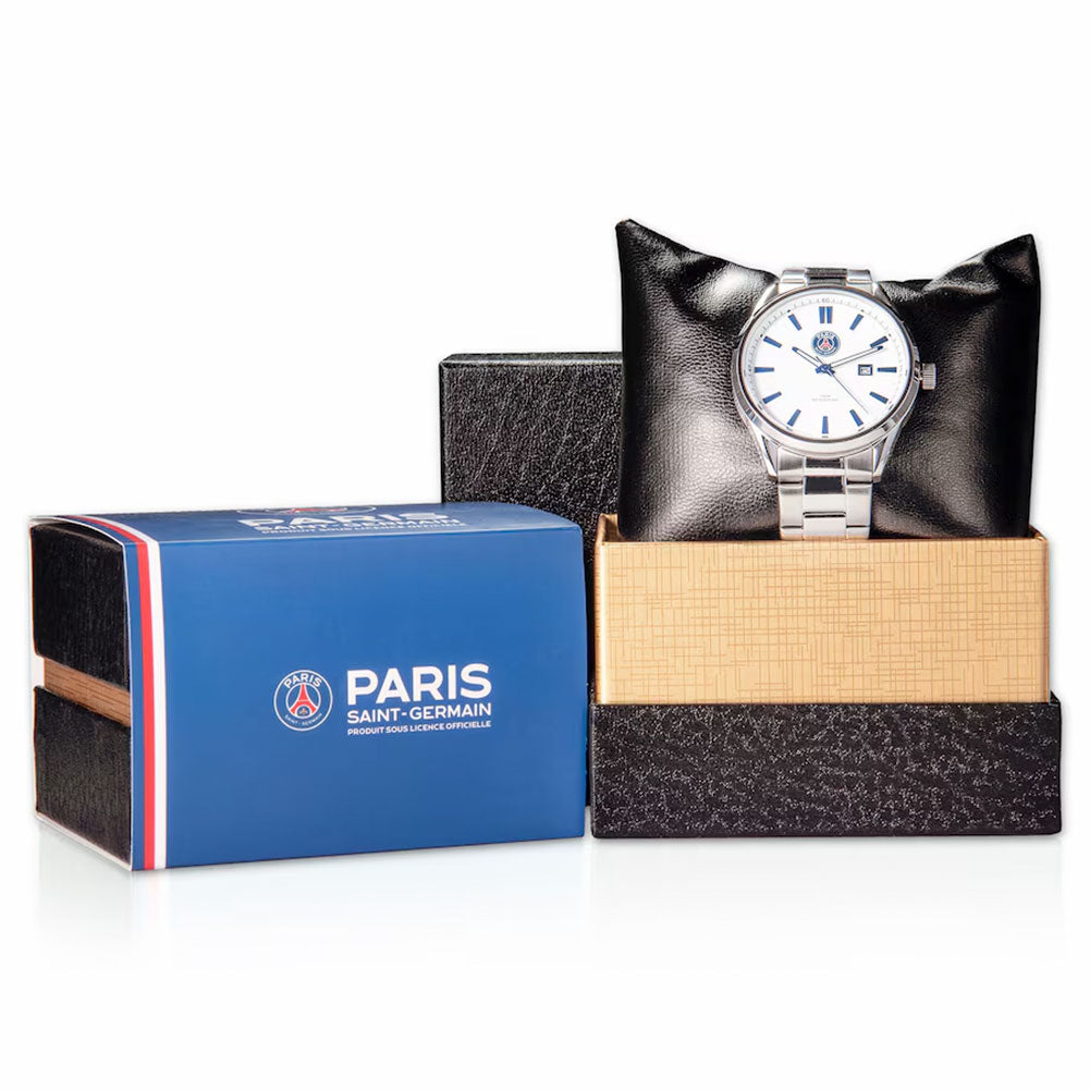 Paris Saint Germain FC Mens Bracelet Watch - Shop Watches At Gift Moments - 3