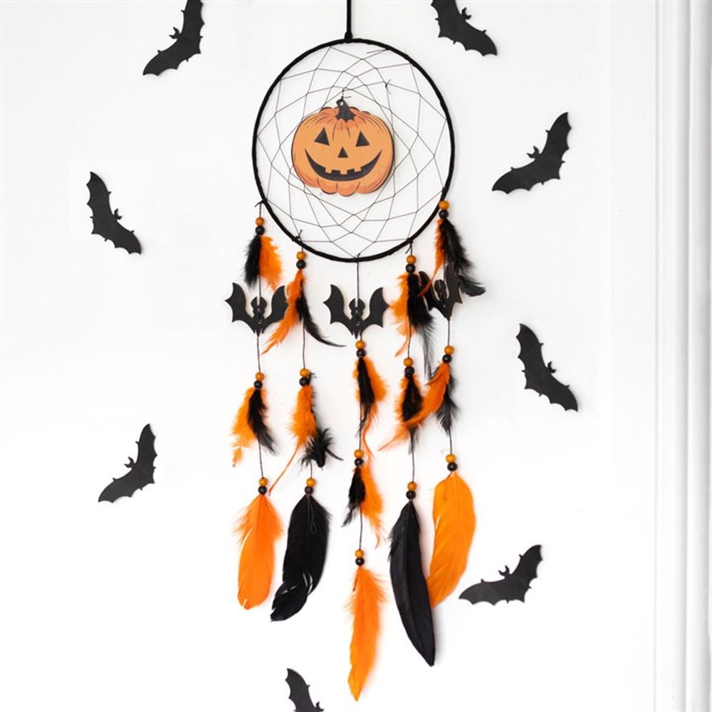Halloween Pumpkin Dreamcatcher Decor: 1 - Dreamcatchers By Gift Moments