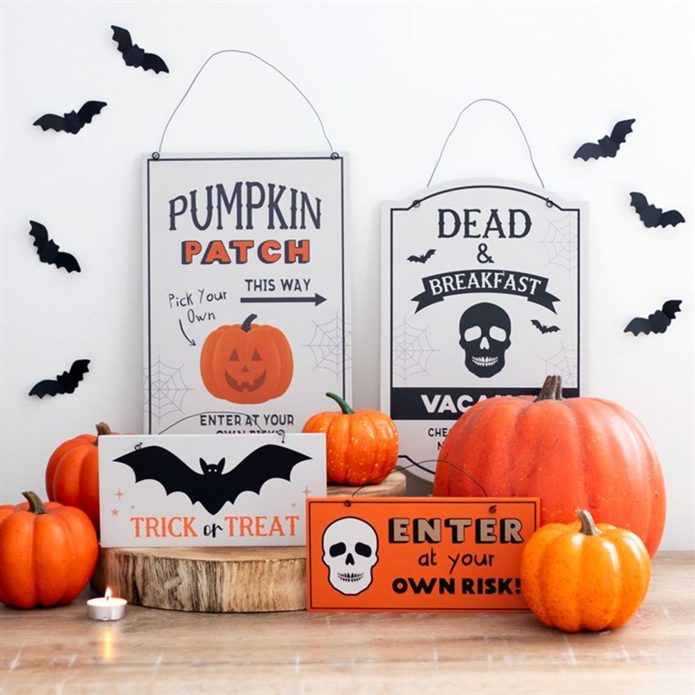 Pumpkin Patch Hanging Sign 30cm: 3 - Signs & Plaques By Gift Moments