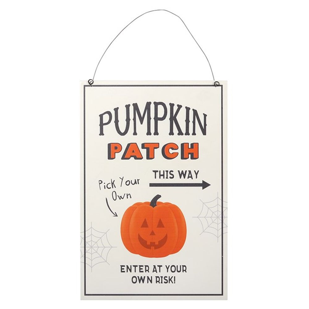 Pumpkin Patch Hanging Sign 30cm: 1 - Signs & Plaques By Gift Moments
