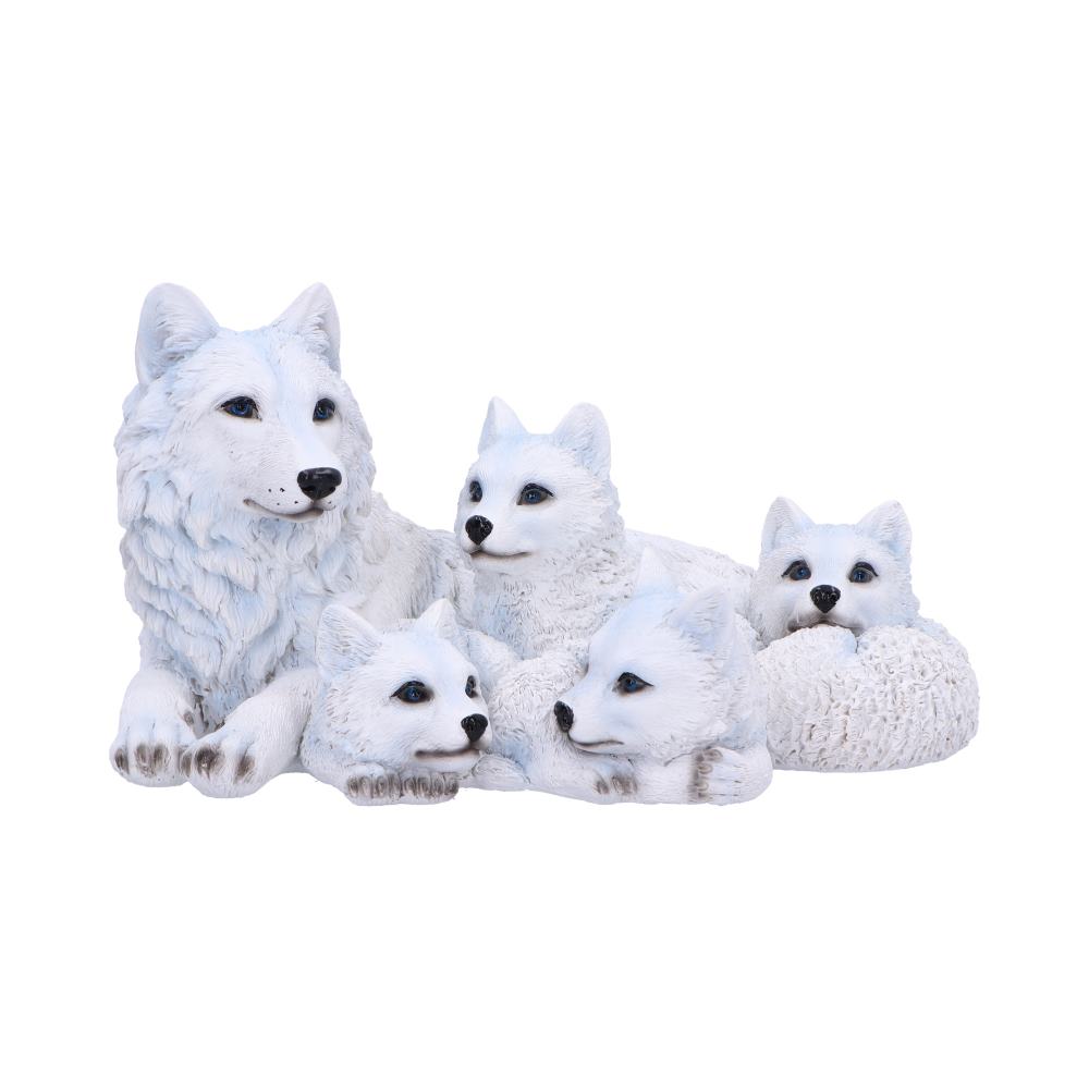 Pups Protection Mother Wolf and Cubs Figurine 20.5cm: 2 - Figures & Collectables By Gift Moments