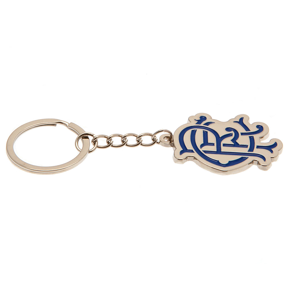 Rangers FC Scroll Crest Keyring - Shop Keyrings At Gift Moments - 2