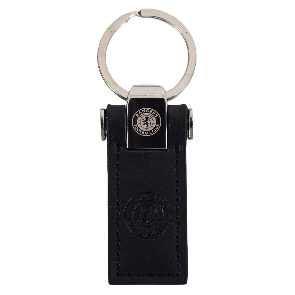 Rangers FC Leather Key Fob - Shop Keyrings At Gift Moments - 2