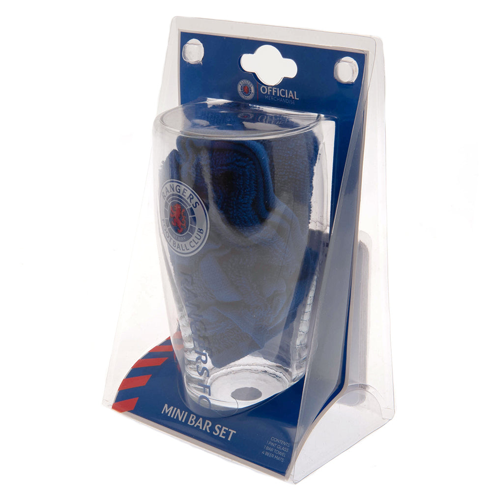 Rangers FC Mini Bar Set: 3 - Barware By Rangers