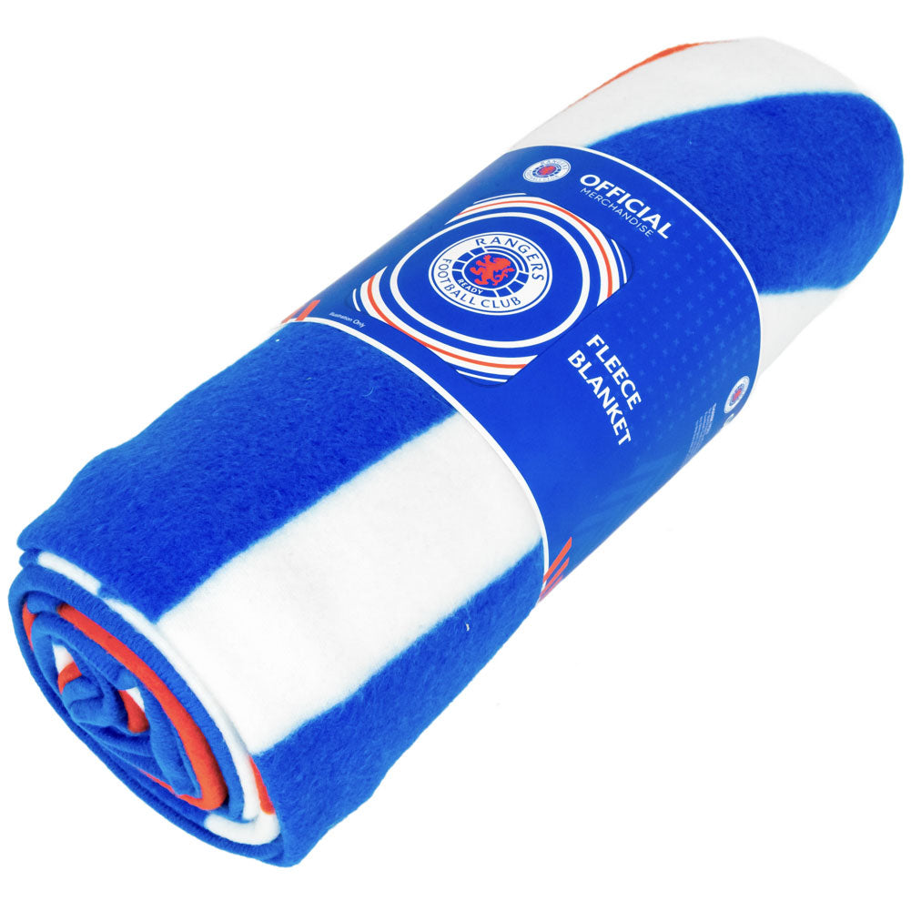 Rangers FC Pulse Fleece Blanket - Shop Blankets At Gift Moments - 1