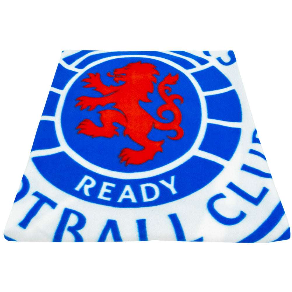 Rangers FC Pulse Fleece Blanket - Shop Blankets At Gift Moments - 3