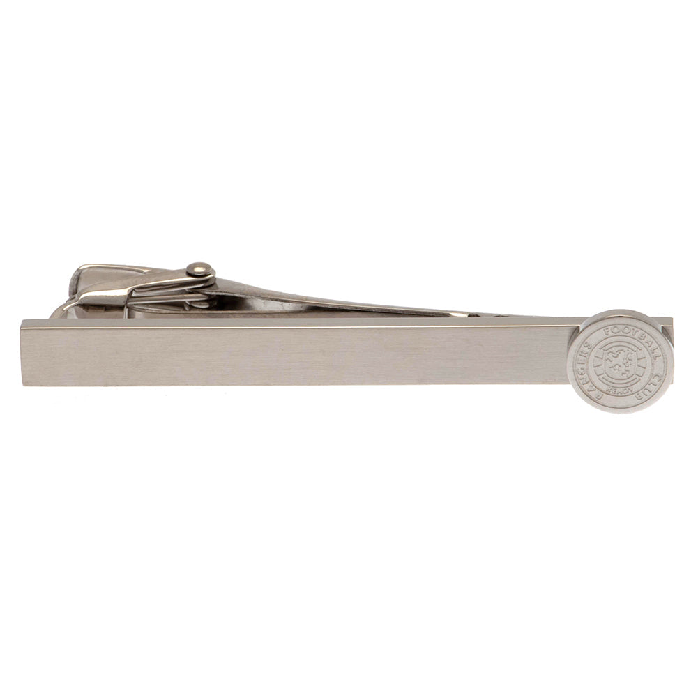 Rangers FC Stainless Steel Ready Crest Tie Slide - Shop Cufflinks & Tie Slides At Gift Moments - 3