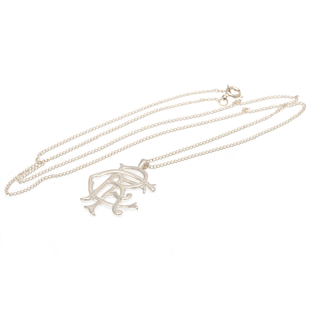 Rangers FC Sterling Silver Pendant & Chain Fixed: 3 - Jewellery By Rangers