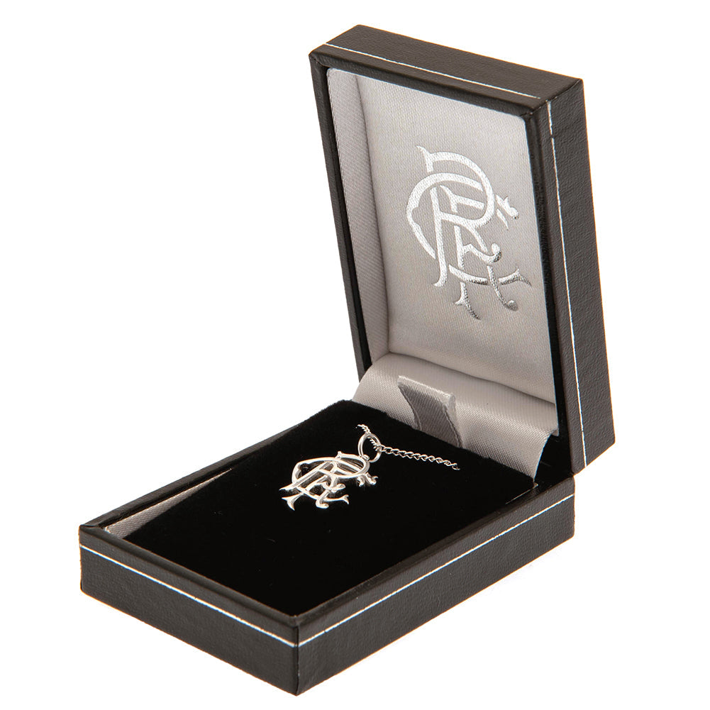 Rangers FC Sterling Silver Pendant & Chain Medium: 1 - Jewellery By Rangers