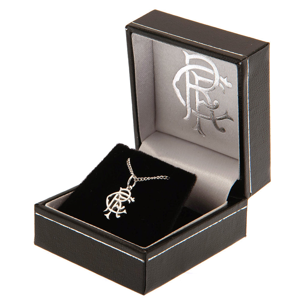 Rangers FC Sterling Silver Pendant & Chain Small: 1 - Jewellery By Rangers