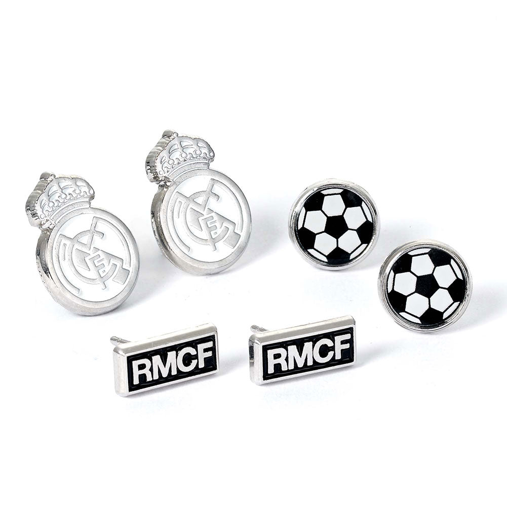 Real Madrid CF Stud Earring Set: 1 - Earrings By Real Madrid