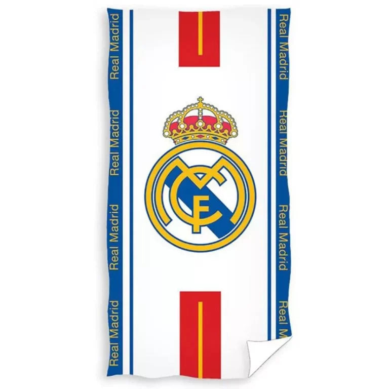 Real Madrid CF Crest Towel - Shop Towels At Gift Moments - 1
