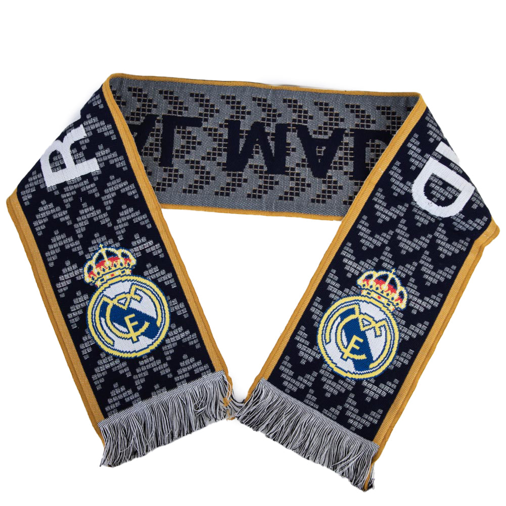 Real Madrid CF Navy Scarf - Shop Scarves At Gift Moments - 3