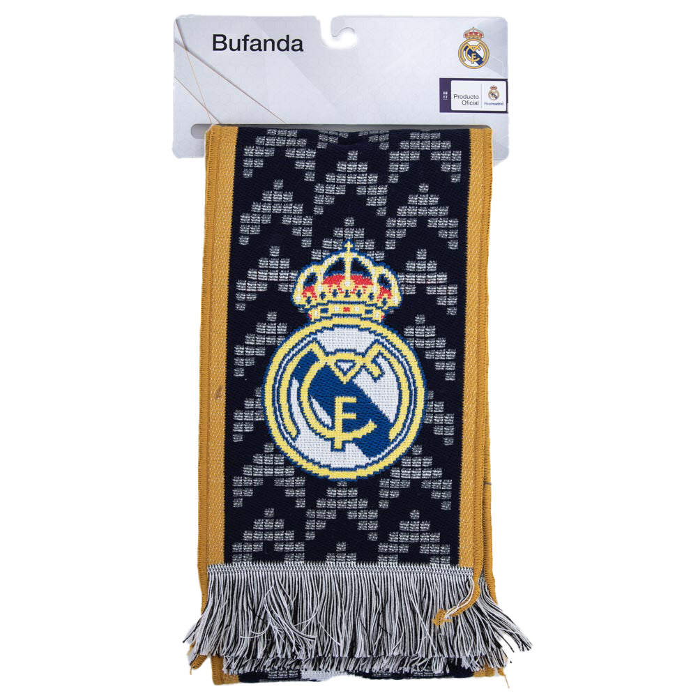 Real Madrid CF Navy Scarf - Shop Scarves At Gift Moments - 4