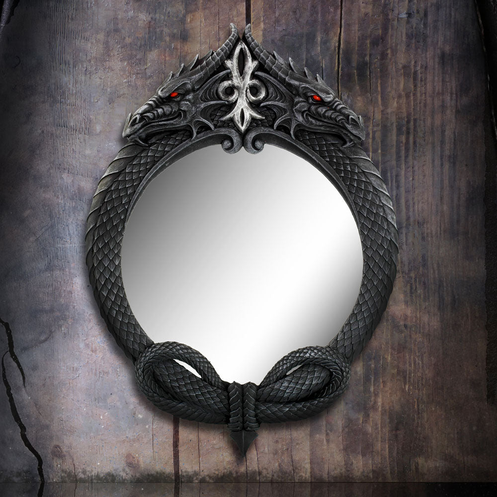 The Reflector Gothic Dragon Mirror: 1 - Mirrors By Gift Moments