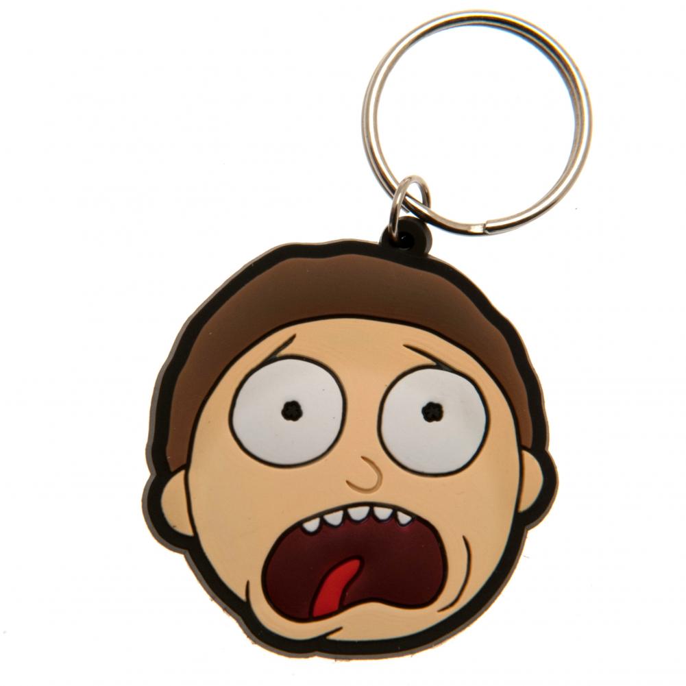 Rick And Morty Scared Morty PVC Keyring: 1 - Keyrings By Rick And Morty