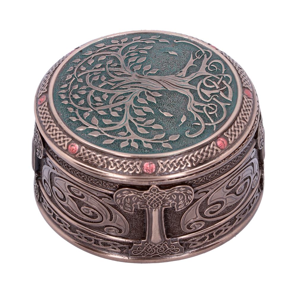 Round Tree of Life Celtic Trinket Box: 5 - Boxes By Gift Moments