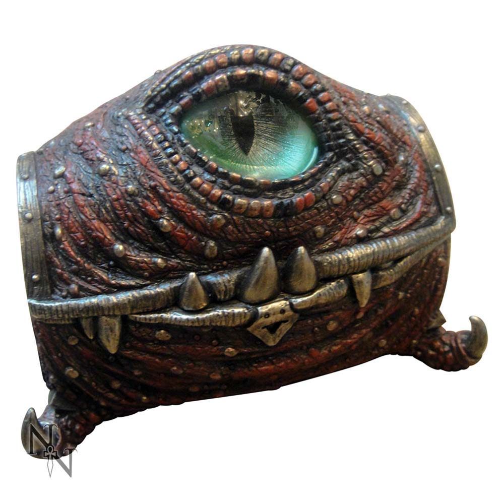 Ruby Dragon Eye Trinket Box 16.5cm: 2 - Boxes By Gift Moments