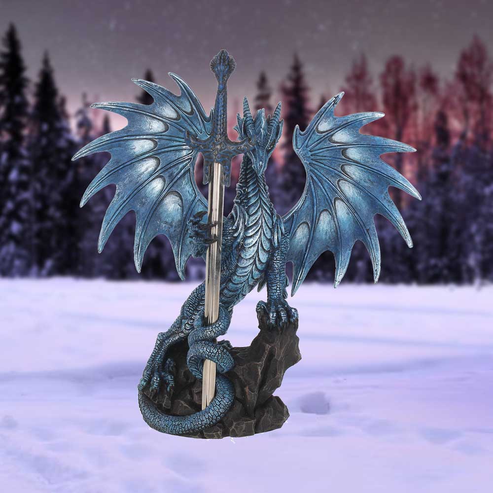 Ruth Thompson Sea Blade Letter Opener Blue Dragon Figurine: 1 - Letter Openers By Gift Moments