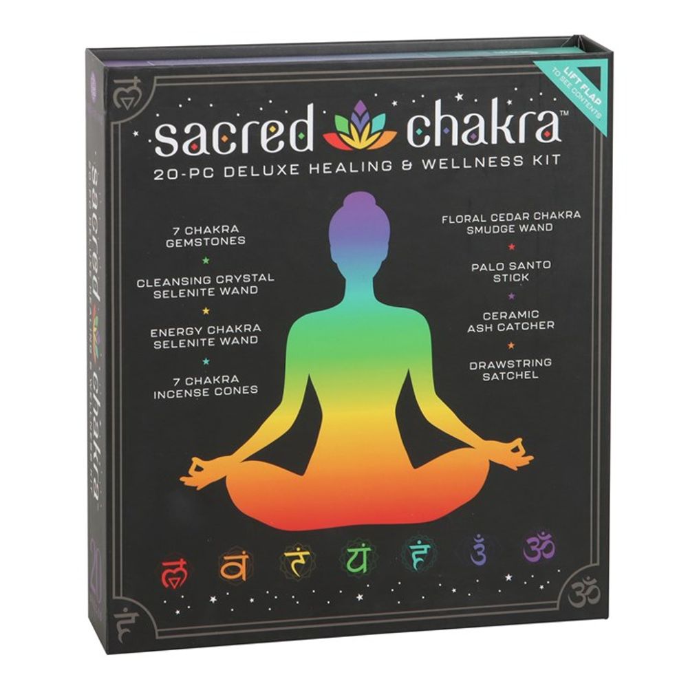 Sacred Chakra Deluxe Healing and Wellness Kit: 2 - Incense Holders By Gift Moments