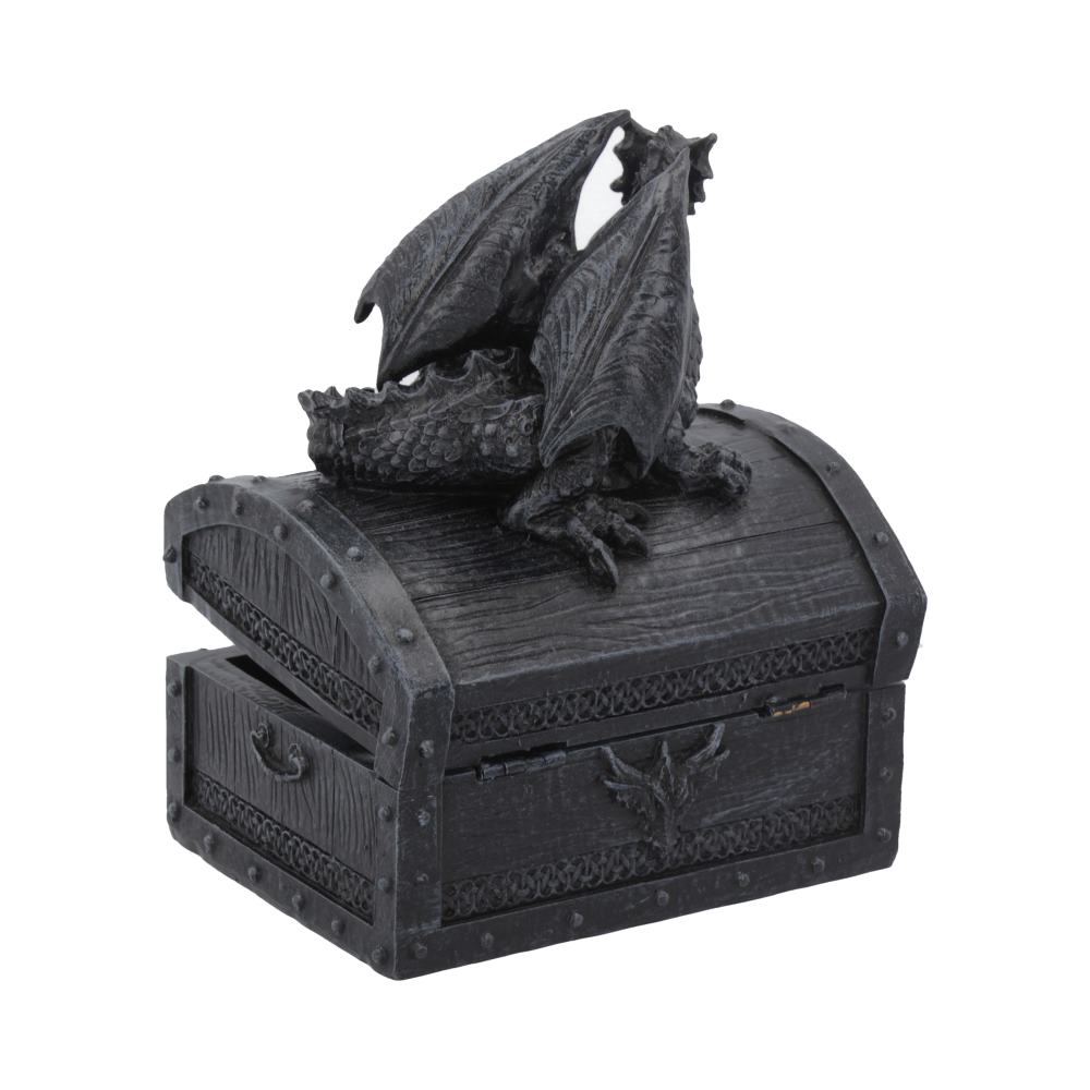 Sacred Keeper Dragon Treasure Chest 14.5cm: 5 - Boxes By Gift Moments