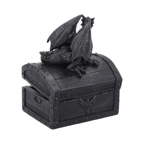 Sacred Keeper Dragon Treasure Chest 14.5cm: 5 - Boxes By Gift Moments