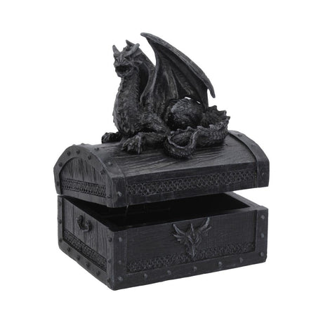 Sacred Keeper Dragon Treasure Chest 14.5cm: 2 - Boxes By Gift Moments