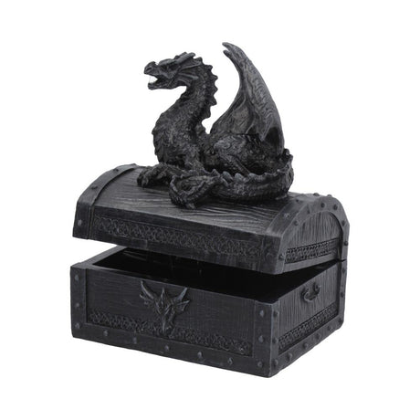 Sacred Keeper Dragon Treasure Chest 14.5cm: 3 - Boxes By Gift Moments