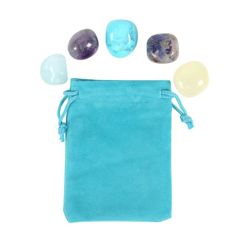 Sagittarius Crystal Tumblestone Set: 4 - By Gift Moments