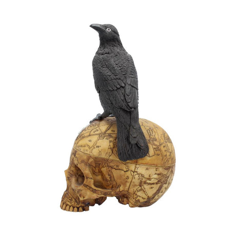 Salems Familiar Box Gothic Raven Skull Witch Pentagram Trinket Box: 4 - Boxes By Lisa Parker