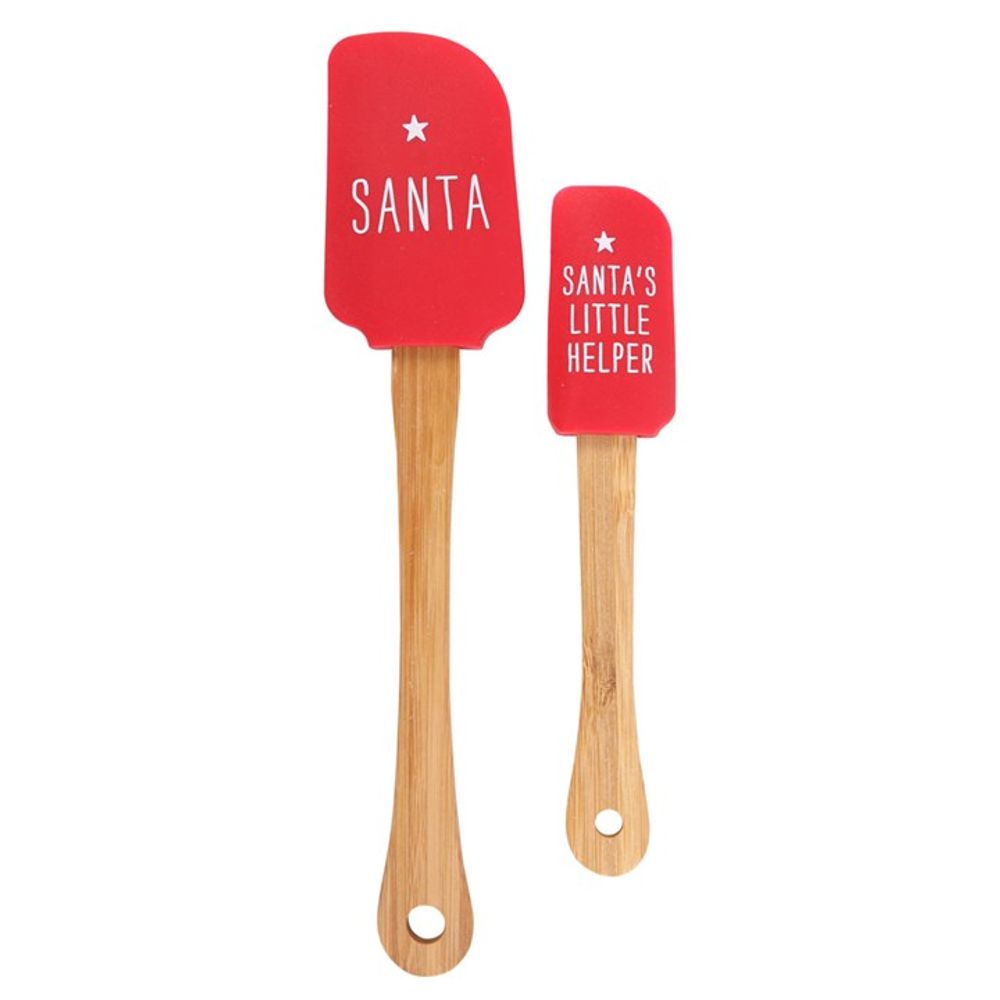 Santa’s Helper Festive Silicone Spatula Set: 4 - By Gift Moments