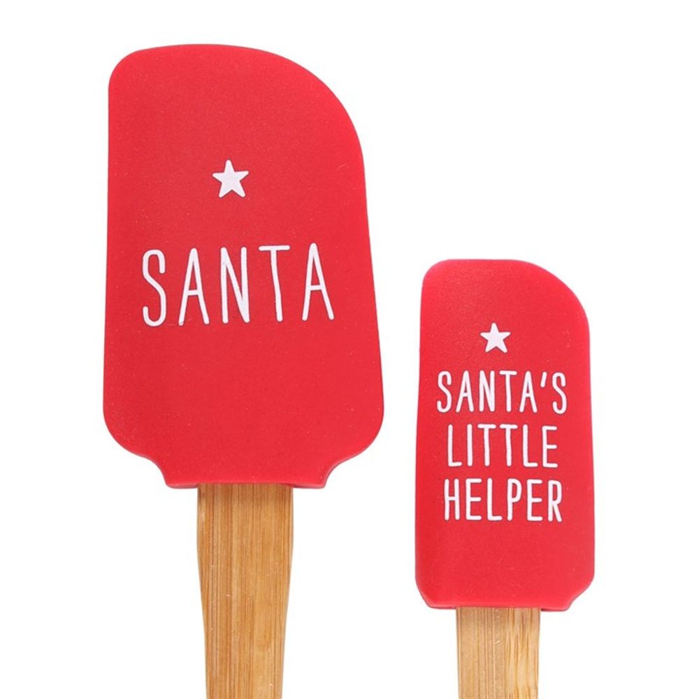 Santa’s Helper Festive Silicone Spatula Set: 6 - By Gift Moments