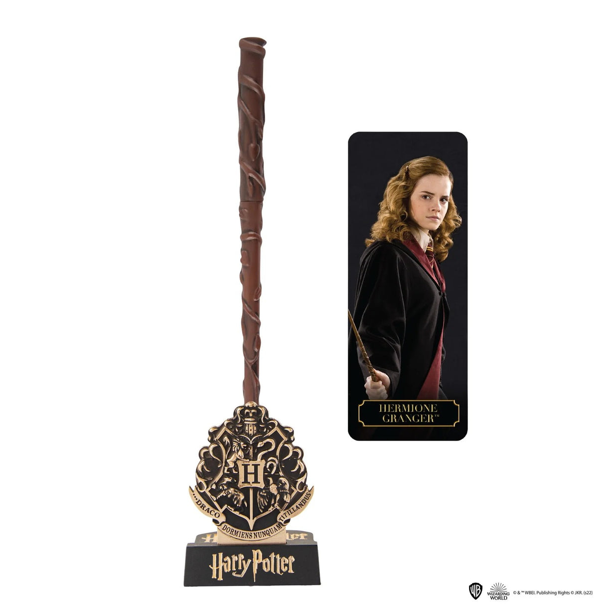 Hermione Granger Wand Pen with Stand & Lenticular Bookmark - Shop Pens & Pencils At Gift Moments - 27